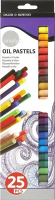 Obrázek produktu pro Daler Rowney Simply Oil Pastel Sada olejových pastelů 25 ks
