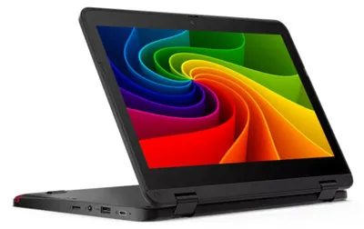 Produktbild von Business Laptop Notebook Lenovo Chromebook 500e G3 2-in-1 Celeron N5100 4GB 32GB eMMC 1366x768 Touchscreen Chrome OS