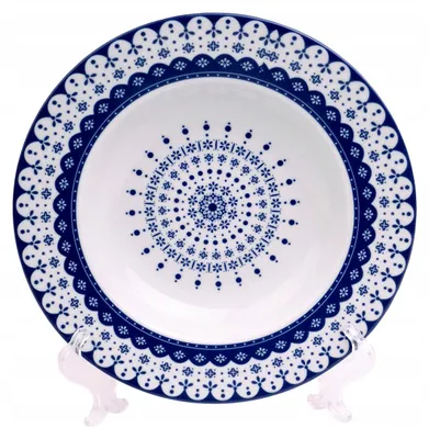Produktbild von Bogucice Flisty tiefer Porzellanteller 22,5 cm