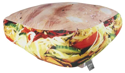 Produktbild von Döner Kebab Kissen Dönertasche Dekokissen Sofakissen Zierkissen 40 x 30 cm