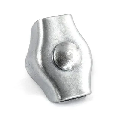 Produktbild von SEILKLEMMEN SIMPLEX verzinkt 4mm 100 Stück Klemme Drahtseilklemme Seilklemme