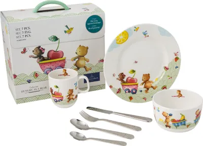 Zdjęcie produktu dla 7-częściowy zestaw dla dzieci Zestaw dziecięcy HUNGRY AS A BEAR Villeroy & Boch
