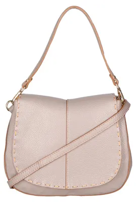 Image de Sac bandoulière pour femmes de la marque Lux, en cuir véritable, fabriqué à la main en Italie, avec des sangles réglables