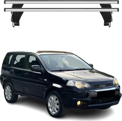 Image de Barres de toit transversales pour Honda HR-V 3 Porte 1999-2006 Alu Gris 2x