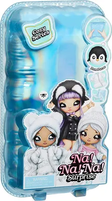 Produktbild von MGA Entertainment Na! Nach! Nach! Surprise 2-in-1 Cozy Series Snowu