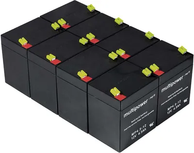 Image de Powery Batterie rechargeable de remplacement pour USV APC Smart-UPS 3000 RM 2U