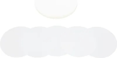 Zdjęcie produktu dla 100 sztuk folii identyfikacyjnych z PVC, wzór chroniony, wszechstronne zastosowanie, przezroczysta folia ochronna do identyfikatorów, 32 mm