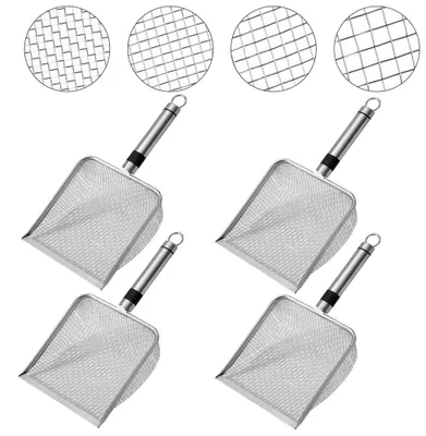 Immagine prodotto di Solidchoice - Set di 4 paletti da giardino in acciaio inossidabile per lavori di giardinaggio
