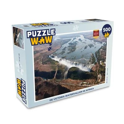 Obrázok produktu pre MuchoWow® Puzzle 500 ks Africké Viktóriine vodopády