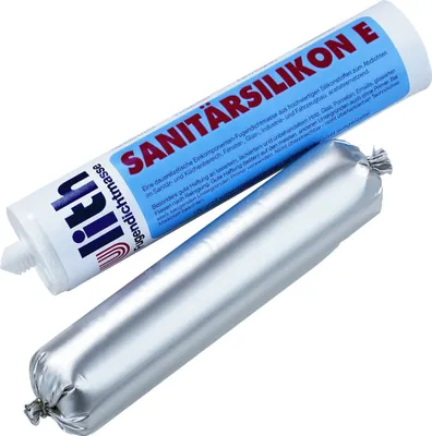 Obrázek produktu pro WBV Sanitární silikon, 300 ml, transparentní 252300 (Silikonová pasta Silikonová směs)