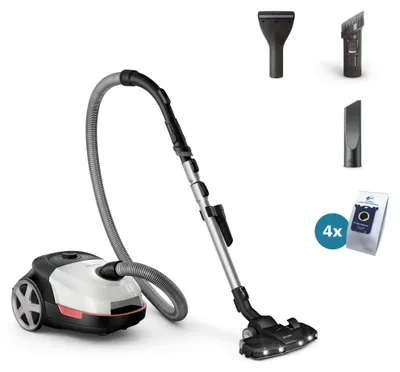 Produktbild von Philips Staubsauger 6000 Series, 900 W, weiß (XD6122/12)