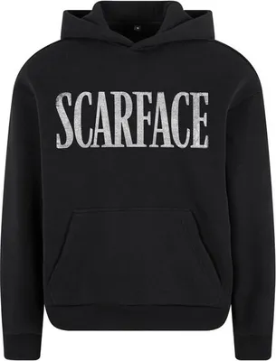 Image de Mr. Tee Scarface Logo Fluffy Hoodie noir - XXL