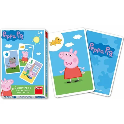 Produktbild von DINO Schwarzer Peter Peppa Pig