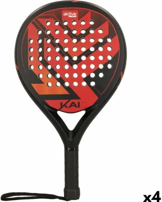 Produktbild von Squash-Schläger Aktive Schwarz/Rot (4 Stück)