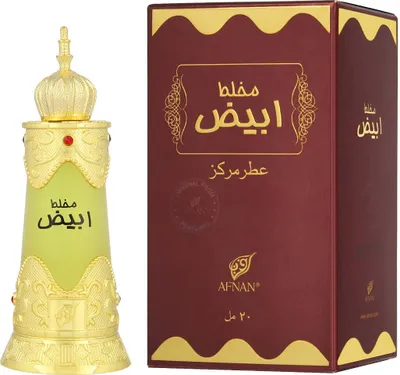 Produktbild von Afnan Abiyad Mukhallat Perfume Concentrado 20ml