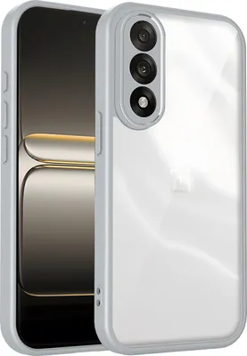 Obrázek produktu pro Pouzdro pro OnePlus Nord 5 průhledný zadní kryt s TPU rámečkem, odolné proti nárazům Šedá