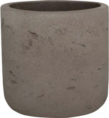 Produktbild von Pottery Pots Blumentopf Charlie Mokka gewaschen-Grau-Braun D 44 cm H 43 cm