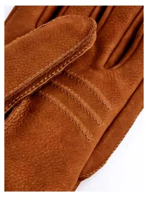 Produktbild von Joar Nubuck Lederhandschuhe für Herren - mit Futter für Herbst und Winter