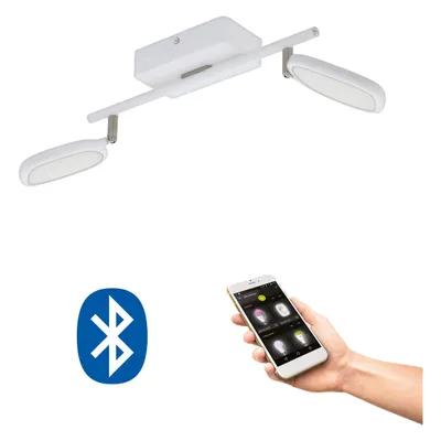 Immagine prodotto di EGLO Palombare-C, illuminazione puntuale intelligente, bianco, alluminio, plastica, acciaio, 2700 K, 6500 K, 600 lm