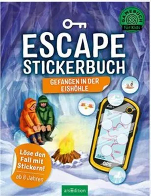 Obrázek produktu pro Escape-Stickerbuch - Gefangen in der Eishöhle