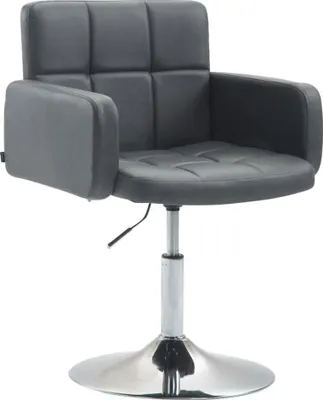 Produktbild von Loungesessel, Sessel - Kunstleder - 360° drehbares Design | Farbe: Grau
