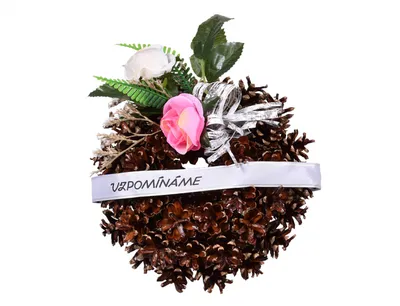 Zdjęcie produktu dla Nohel Wieniec ogrodowy Wieniec cmentarny malowany d13cm