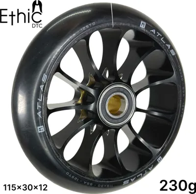 Produktbild von Ethic DTC Atlas Stunt-Scooter Rolle 115mm x 30mm 12std Schwarz