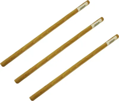 Produktbild von 3 glatte Holzdübel zum Wandflechten 30 cm Ø 12 mm