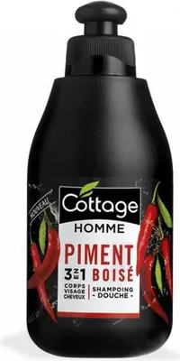 Produktbild von COTTAGE Shampoo und Duschgel für Männer 3-in-1 Shampoo und Duschgel mit Holzpfefferduft, 250 ml