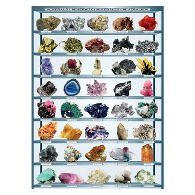Produktbild von Eurographics Puzzle Mineralien der Welt - 1000 Teile Puzzle
