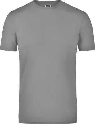 Produktbild von Elastic-T T-Shirt mit Elasthan mid-grey, Gr. M