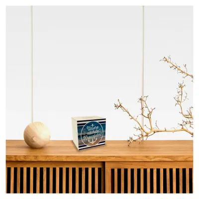 Produktbild von Maritime Spardose aus Holz - Nächste Kreuzfahrt