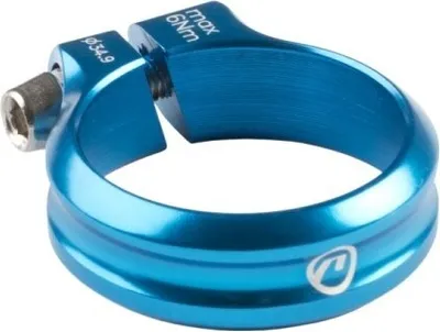 Produktbild von Sattelstützenklemme Accent EXE 31.8mm Blau eloxiert