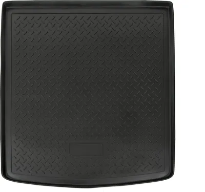 Produktbild von NORM LINERS | Gummi-Kofferraumwanne Kofferraumschale Fahrzeugspezifisch Für Audi A4 B8 Sedan 2007-2015, Antirutsch, Passgenau, mit Hoher Rand 2cm Kofferraum-Schutzmatte, Aufrollbar, Schwarz