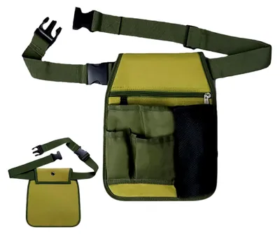 Produktbild von Gartengerätegürtel – Verstellbare Taillenschürze mit mehreren Taschen