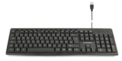 Produktbild von Gembird Multimedia-Tastatur schwarz QWERTZ Deutsches Layout