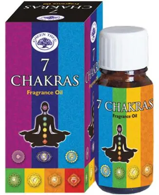 Productafbeelding van Green Tree Geurolie 7 chakras (10 ml)
