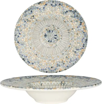 Produktbild von Bonna Pasta Teller - Luca Mosaic - Porzellan - 24 cm (270cc)