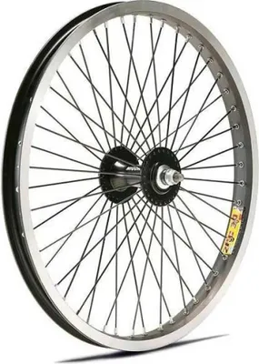 Produktbild von Gurpil Zac 30 48t Bmx 20´´ Vorderrad Schwarz 14 x 100 mm Schwarz 14 x 100 mm