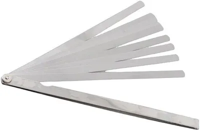 Obrázok produktu pre Profesionálny merač kovov - 17 kusov - presnosť 0,02-1 mm - nehrdzavejúca oceľ - presný merač - upevňovacie prvky z kovu - presný hrúbkomer