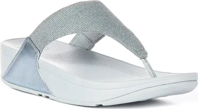 Produktbild von Fitflop Lulu Shimmerlux in Hellblau für Damen – 8 UK - 42 EU - 10 US / Light Blue