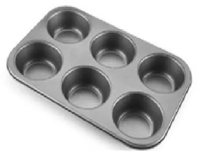 Produktbild von Backform, Muffinform, für 6 Muffins Culinaria 31,5x21,5 cm