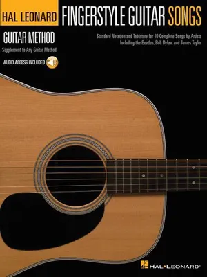 Obrázek produktu pro Fingerstyle Guitar Songs - Hal Leonard Guitar Method Supplement (Book/Online Audio)