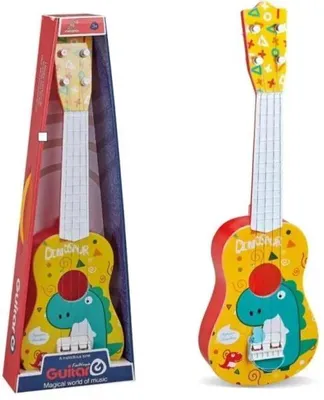 Immagine prodotto di Chitarra con dinosauro - Trifox