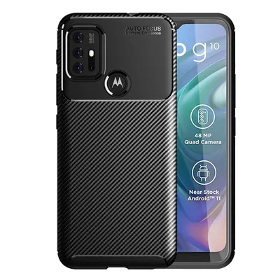 Zdjęcie produktu dla Etui Carbon Bush TPU do Motorola Moto G10/G20/G30 - Elegancka Ochrona KP23507