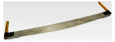 Produktbild von Zwei-Mann Holzsäge, 100 cm Breite, mit 2 Holzgriffen