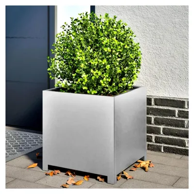 Produktbild von Pflanzkübel Hochbeet aus Metall 50x50x50 cm