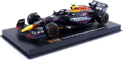 Produktbild von Bburago 18-38083P1 - Modellauto - F1 Red Bull RB19 '23 #11 Perez Miami GP (mit Helm, Maßstab 1:43)