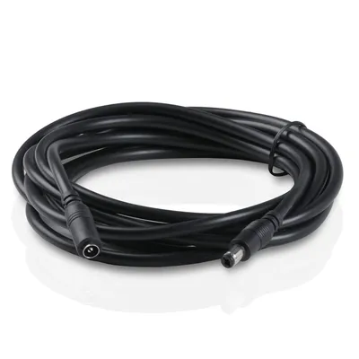 Produktbild von Wicked Chili 3m Verlängerung für Ladegerät & Netzteil, kompatibel mit Yealink, Snom, Fanvil Grandstream, Makita DMR 203 202 201 200 (Verlängerungskabel, 5V, 12V, max 2,5A)