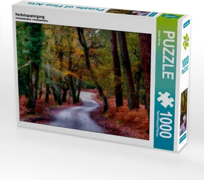 Produktbild von Calvendo Herbstspaziergang 1000 Teile Puzzle quer 640x480mm, Kruse Joana; 7449162